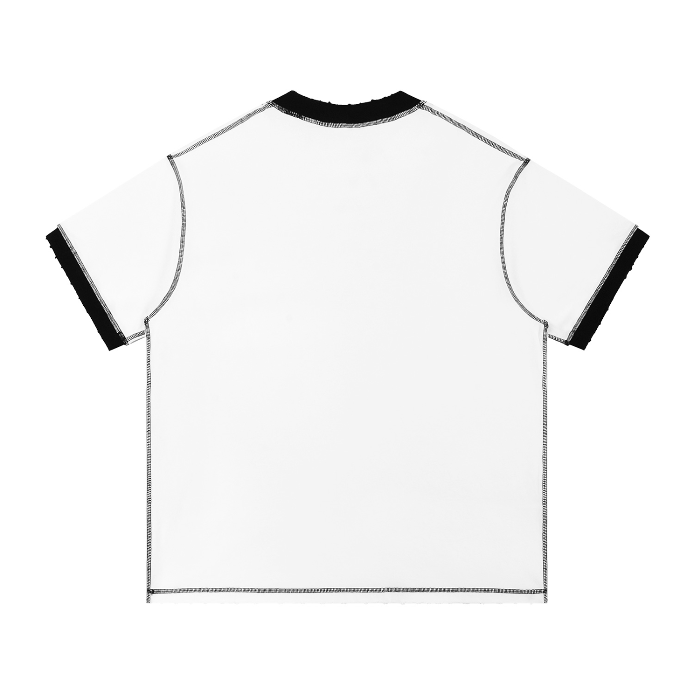 “Not A Saint” Ringer T- Shirt