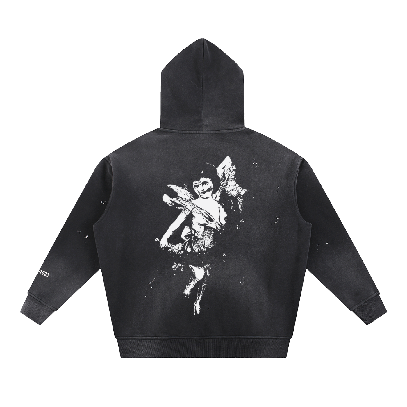 “Faded Black” Nakeyd Hoodie